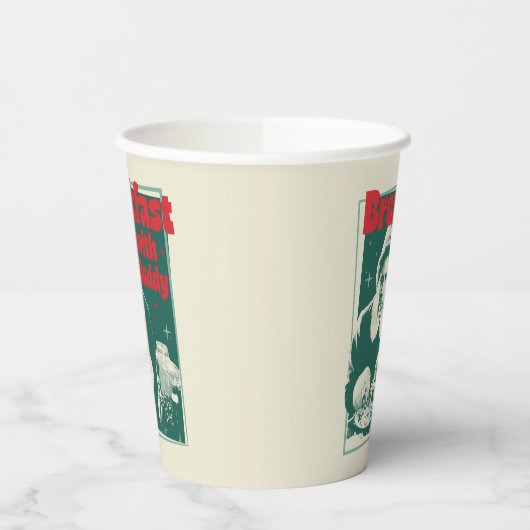 Ontbijt met Buddy Papieren Bekers (Links)