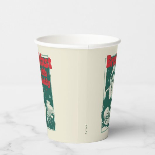 Ontbijt met Buddy Papieren Bekers (Rechts)