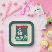 Ontbijt met Buddy Papieren Bordje (Feest)