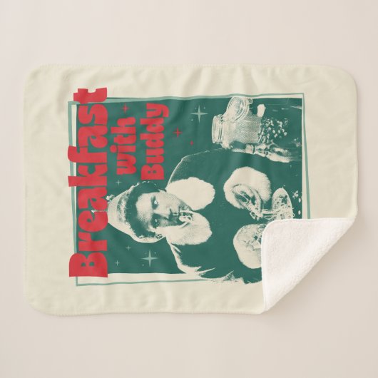 Ontbijt met Buddy Sherpa Deken (Voorkant (horizontaal))