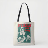 Ontbijt met Buddy Tote Bag (Voorkant)