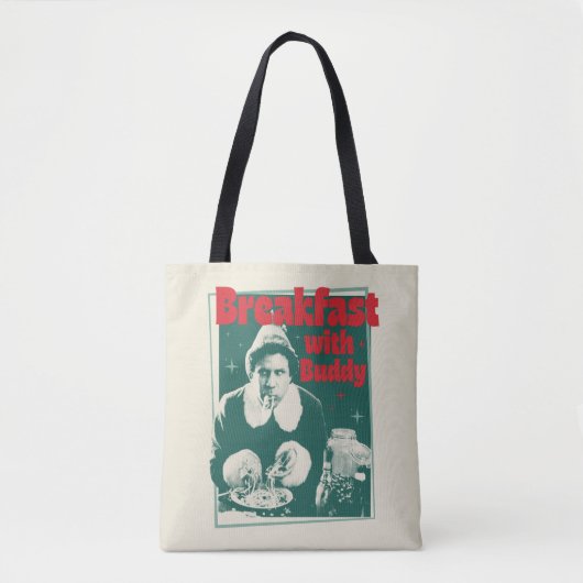 Ontbijt met Buddy Tote Bag (Voorkant)