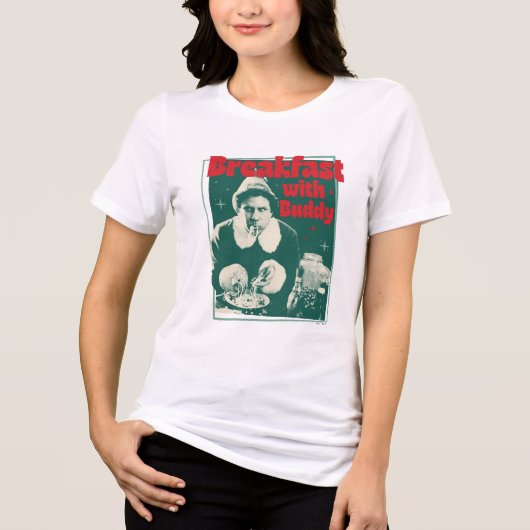 Ontbijt met Buddy Tri-Blend Shirt (Voorkant)