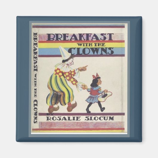 Ontbijt met clowns magneet (Voorkant)