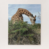 Ontbijt met een Giraffe Legpuzzel (Verticaal)
