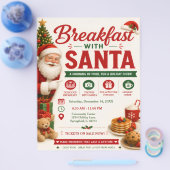 Ontbijt met Kerstman Flyer (Enkel)