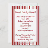 Ontbijt met Santa Invitation Aanpassen Evenement Kaart (Achterkant)