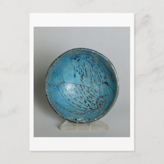Ontbijt met vis (faience) briefkaart (Voorkant)