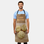 Ontbijt Muffins Eten Schort (Gedragen)