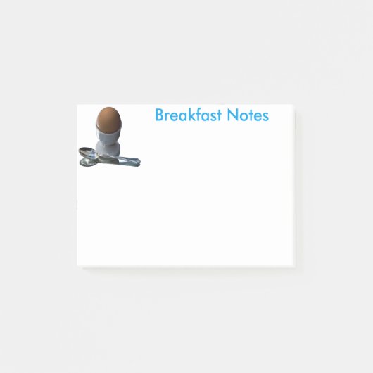 Ontbijt Notities Post-it® Notes (Voorkant)