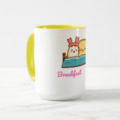 Ontbijt op bed mok (Voorkant links)