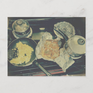 Ontbijt op het Stove Briefkaart