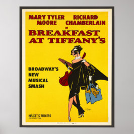 Ontbijt op Tiffany's Print Poster