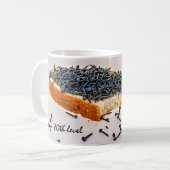 Ontbijt op yoga school koffiemok (Voorkant links)