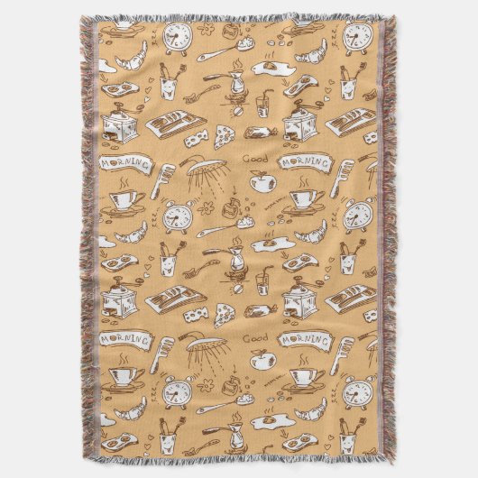 Ontbijt patroon 2 deken (Voorkant Verticaal)