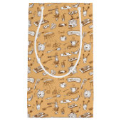 Ontbijt patroon 2 klein cadeauzakje (Voorkant)