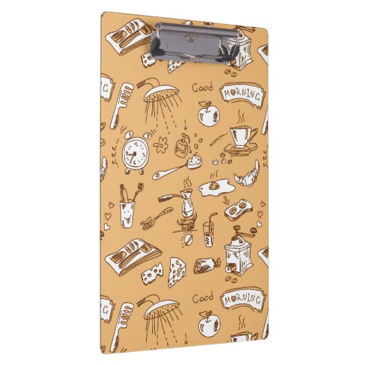 Ontbijt patroon 2 klembord (Rechts)