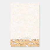 Ontbijt patroon 2 post-it® notes (Voorkant)