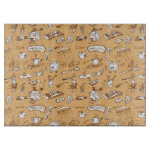 Ontbijt patroon 2 snijplank (Voorkant)