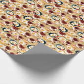 Ontbijt patroon 3 cadeaupapier (Hoek)
