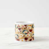 Ontbijt patroon 3 espresso kop (Voorkant)