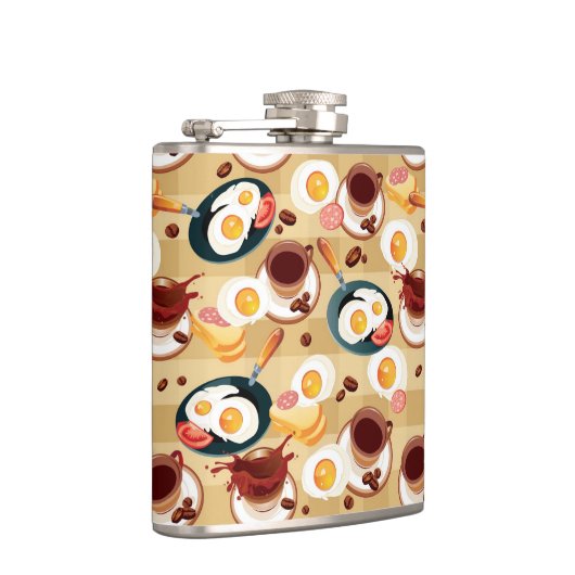 Ontbijt patroon 3 heupfles (Rechts)