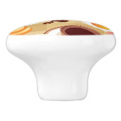 Ontbijt patroon 3 keramische knop (Zijkant)