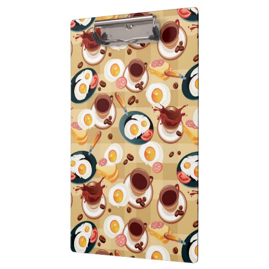 Ontbijt patroon 3 klembord (Links)