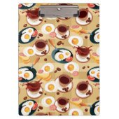 Ontbijt patroon 3 klembord (Voorkant)