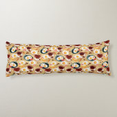 Ontbijt patroon 3 lichaamskussen (Achterkant)