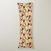 Ontbijt patroon 3 lichaamskussen (Voorkant Verticaal)