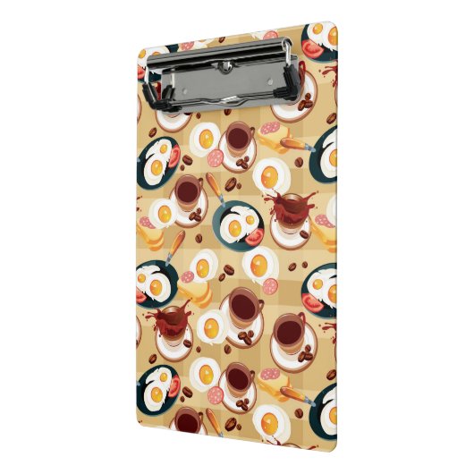 Ontbijt patroon 3 mini klembord (Angled2)