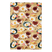 Ontbijt patroon 3 mini klembord (Achterkant)