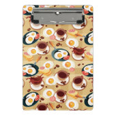 Ontbijt patroon 3 mini klembord (Voorkant)