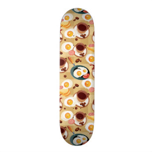 Ontbijt patroon 3 skateboard
