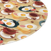 Ontbijt patroon 3 snijplank (Hoek)