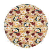 Ontbijt patroon 3 snijplank (Voorkant)