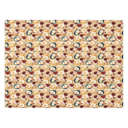 Ontbijt patroon 3 tafelkleed (Voorkant (Horizontaal))