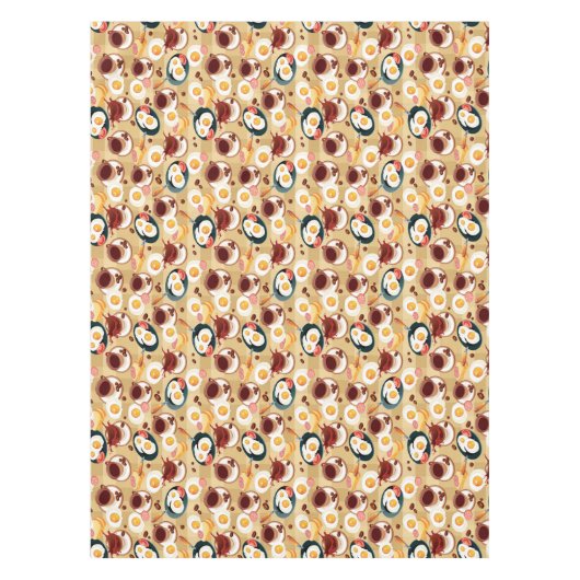 Ontbijt patroon 3 tafelkleed (Voorkant)