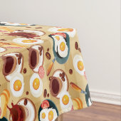 Ontbijt patroon 3 tafelkleed (Voorbeeld)