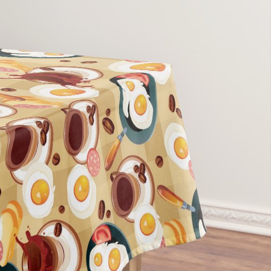 Ontbijt patroon 3 tafelkleed (Voorbeeld)