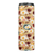 Ontbijt patroon 3 thermosbeker (Achterkant)