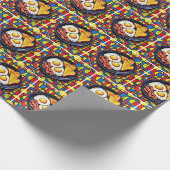 Ontbijt Pop Art Cadeaupapier (Hoek)