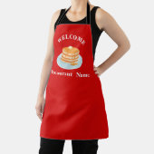 Ontbijt restaurant welkom bakkerij Gepersonaliseer Schort (Insitu)