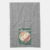 Ontbijt Retro Theedoek (Verticaal)