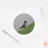 Ontbijt Ronde Sticker (Envelop)