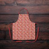 Ontbijt smoothies en rood fruit schort