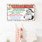 Ontbijt snel met Santa Banner (Insitu)