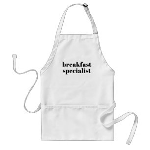 Ontbijt Specialist Schattige Quote Schort