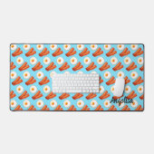 Ontbijt spek en ei bureaumat (Keyboard & Muis)